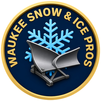 Waukee Snow & Ice Pros coin logo
